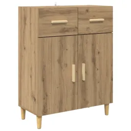 drewniany-sideboard-w-kolorze-dab-artisan-z-szufladami-i-drzwiami