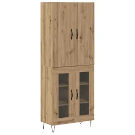 smukly-highboard-w-kolorze-dab-rzemieslniczy-z-metalowymi-uchwytemi