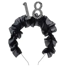 opaska-party-18-urodziny-falbanki-i-perly-czarny-partydeco