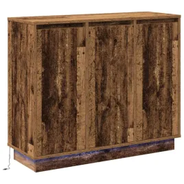 komoda-led-stare-drewno-90-x-32-x-75-cm-material-drewnopochodny