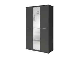 szafa-otwierana-trzydrzwiowa-z-lustrem-120cm-x200cm-antracyt-polki-wieszak