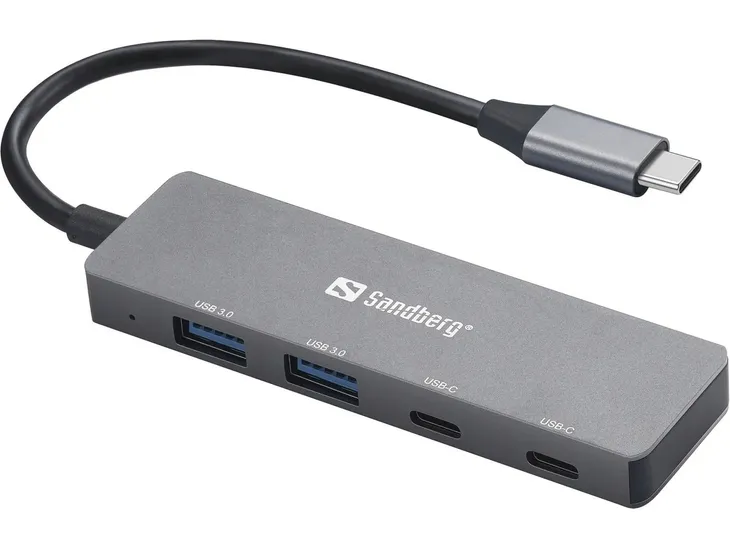 hub-sandberg-usb-c-do-2xusb-a-2xusb-c-model-v-6futp-07y
