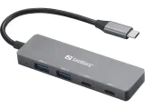 hub-sandberg-usb-c-do-2xusb-a-2xusb-c-model-v-6futp-07y
