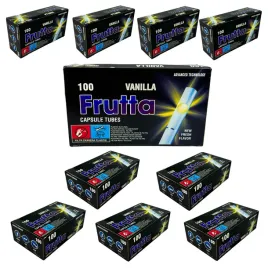 10-x-frutta-vanilla-100-szt-gilz-gilzy-papierosowe-klik-waniliowe-8mm