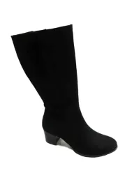 skorzane-kozaki-nubuk-czarne-obcas-58-cm-38