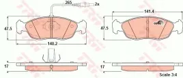 klocki-hamulcowe-trw-peugeot-306-przod