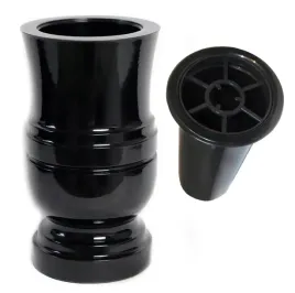 wazon-nagrobny-w-13-czarny-polysk-28-x-15-cm