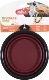 zolux-bivouak-miska-skladana-650ml-czerwona