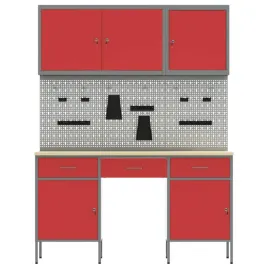 stol-warsztatowy-8-pcs-czerwony-150-x-55-x-200-cm-stal
