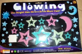 kolorowe-gwiazdki-swiecace-w-nocy-niebo-zestaw