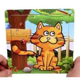 drewniane-puzzle-edukacyjne-ukladanka-w-ramce-montessori-kotek