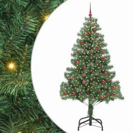stozkowe-drzewko-sztuczne-z-pvc-210-cm-z-oswietleniem-led-zielone