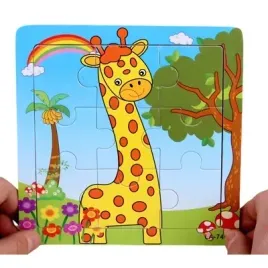drewniane-puzzle-edukacyjne-ukladanka-w-ramce-montessori-zyrafa
