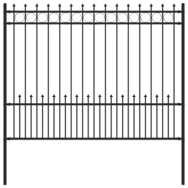 ogrodzenie-modern-spike-ring-czarny-stalowy-panel-malowany-proszkowo-200