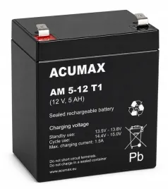 akumulator-bateria-agm-vrla-acumax-bezobslugowy-am-12v-5ah-am5-12-am5-ups
