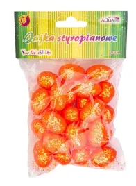 jajka-styropianowe-brokatowe-aliga-pomarancz-3cm-25szt-wpj-5755-wielkanoc