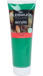 farba-akrylowa-dark-green-no-56-ciemny-zielony-van-bleiswijck-tuba-250-ml