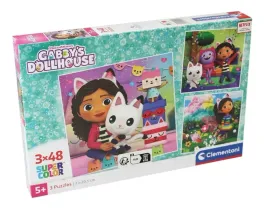 puzzle-clementoni-3x48-el-koci-domek-gabi-gabbys-dollhouse-5-25295