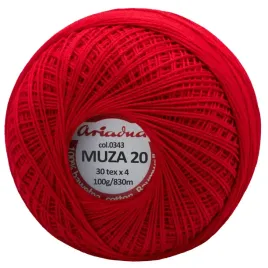 kordonek-ariadna-muza-20-kolor-343-czerwony
