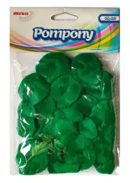pompony-rozmiar-od-25cm-do-4cm-zielony-24-szt-brewis-pom36
