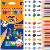 kredki-olowkowe-bic-evolution-stripes-12-kolorow-marka-bic