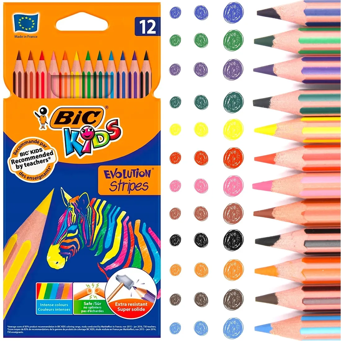 kredki-olowkowe-bic-evolution-stripes-12-kolorow