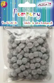 pompony-dekoracyjne-aliga-szare-1cm-120szt-pom-311