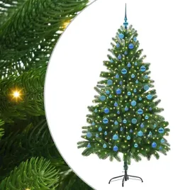 sztuczna-choinka-led-stozkowa-180-cm-z-pvc-zielona-do-uzytku-wewnetrz