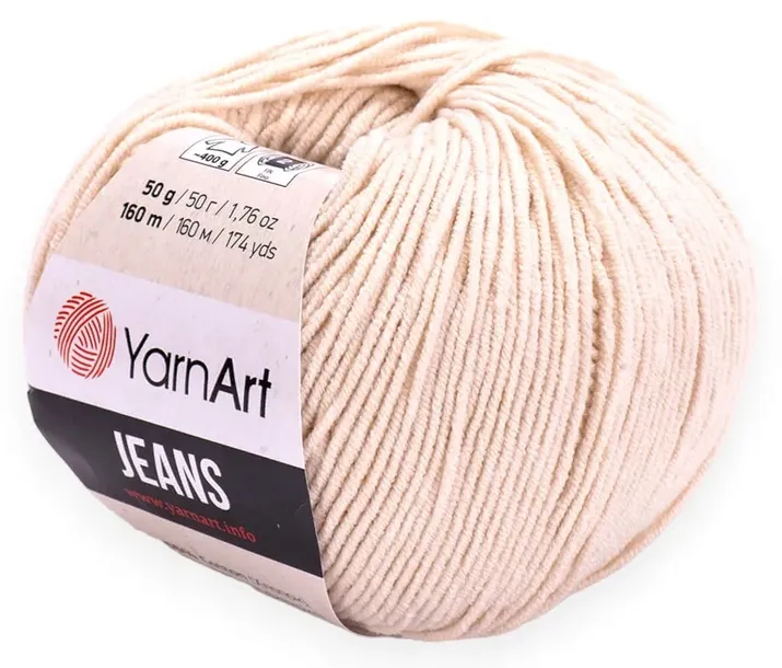 YarnArt Jeans 05 jasny beżowy