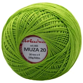 kordonek-ariadna-muza-20-kolor-1405-jasny-zielony