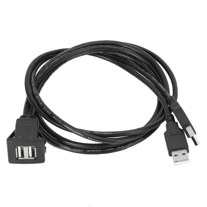 przedluzacz-usb-2-0-podwojny-interfejs-2m-stan-nowy