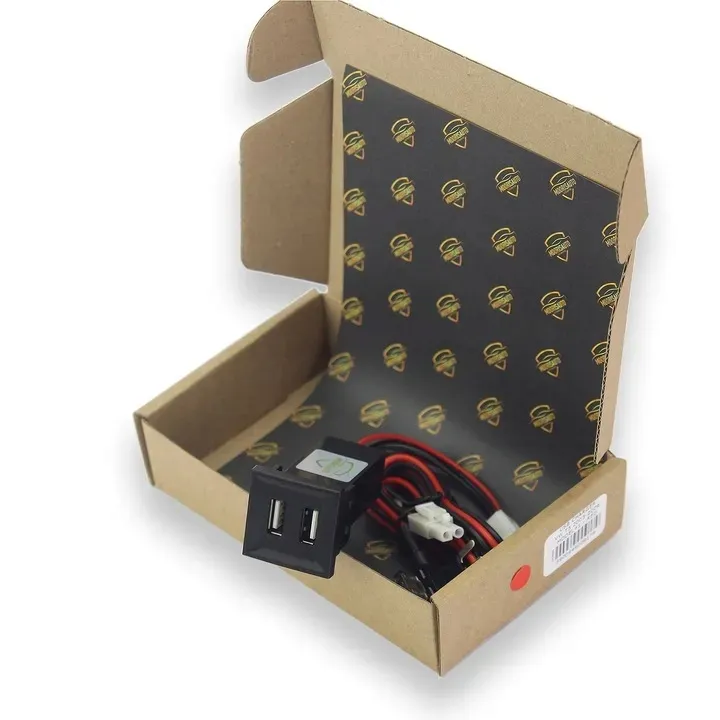 ladowarka-2x-usb-vw-t5-2003-2009-red-light