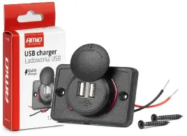ladowarka-samochodowa-z-gniazdem-2x-usb-czerwone-swiatlo-kwadratowa-12v-24v