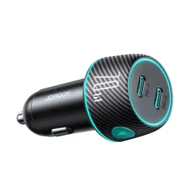 ladowarka-samochodowa-2x-usb-c-70w-z-podswietleniem-led-joyroom-jr-ccn02