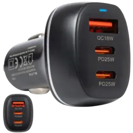 ladowarka-samochodowa-szybkie-ladowanie-usb-2x-usb-c-pd-qc-68w-mocna-3a