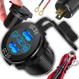 ladowarka-samochodowa-2x-usb-qc-3-0-60w-w-gniazdo-rozdzielacz-zapalniczki