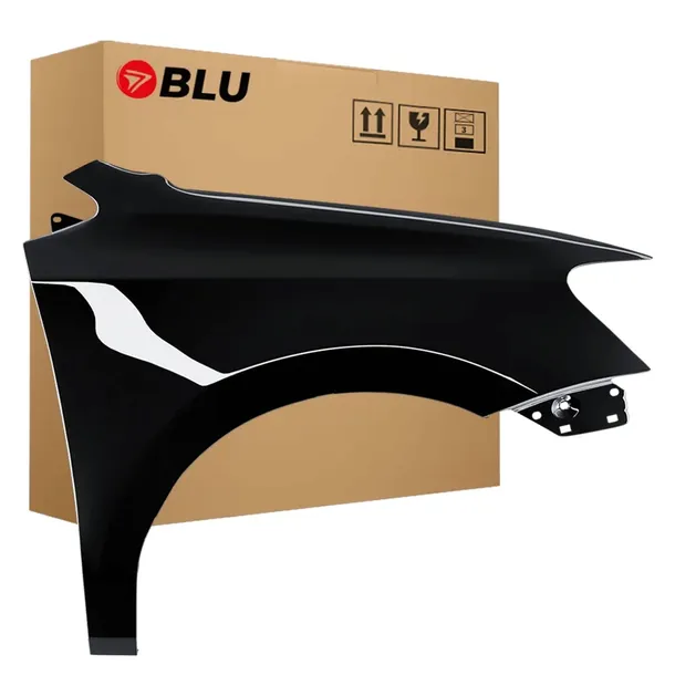 BLU Błotnik VW POLO 6R V 5 LC9X prawy czarny 09-17 przód DeepBlack ocynk