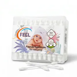feel-patyczki-kosmetyczne-higieniczne-do-uszu-dla-dzieci-100percent-bawelna-60szt