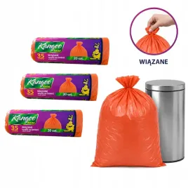 3xkangoobags-worki-na-smieci-35-wiazane-pomaranczowe-20-sztuk