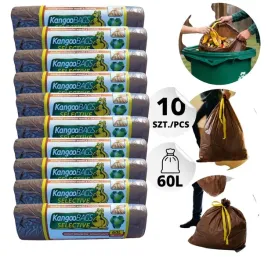 10xkangoobags-worki-na-smieci-60l-z-tasma-do-segregacji-brazowy-bio-10-szt