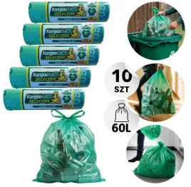 5xkangoobags-worki-na-smieci-tasma-do-segregacji-zielone-szklo-60l-10-szt