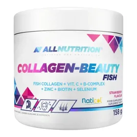 allnutrition-collagen-beauty-fish-158g-kolagen-biotyna-cynk-wit-c-truskawka