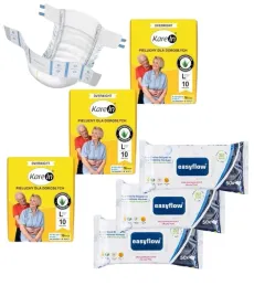 pieluchy-pampersy-dla-doroslych-karein-overnight-l-30sz-chusteczki-3x50-sz
