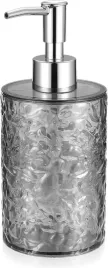 dozownik-do-mydla-stojacy-czarny-pojemnosc-400-ml-tworzywo-sztuczne-reczny