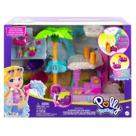 mattel-polly-pocket-flamingowa-myjnia-zestaw-hhj05