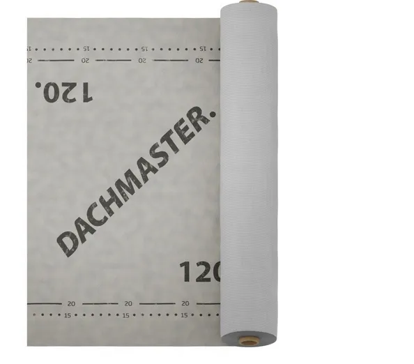 Membrana folia dachowa 120g DACHMASTER EUROVENT Paroprzepuszczalna 25x1,5mb 37,5m2