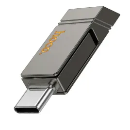 pendrive-64gb-usb-3-2-usb-a-usb-c-hoco-ud14-szary
