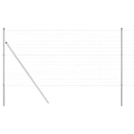 ogrodzenie-z-slupkiem-srebrny-1-x-25-m-stal-i-pvc