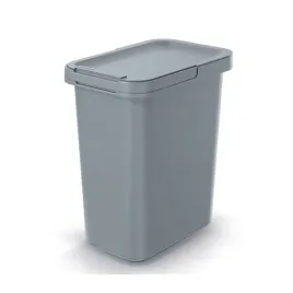 kosz-na-smieci-keden-systema-12-l-szary-z-pokrywa-tworzywo-sztuczne