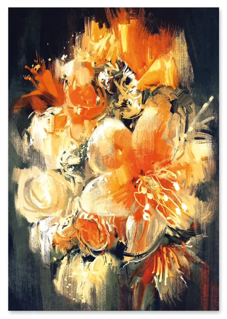 obraz-na-plotnie-abstrakcja-kwiaty-70x100-cm